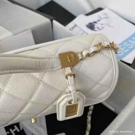 Hyper Peter HANDLE WITH FLAP SMALL BAG CHANEL TOP 0530